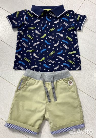 Шорты и поло 110 размер