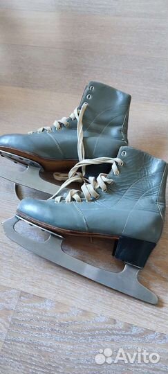 Коньки фигурные ретро СССР