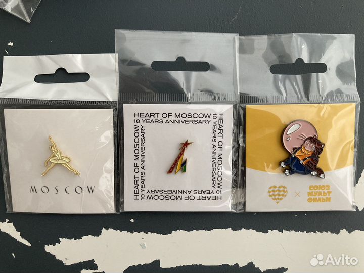Значки Heart of Moscow