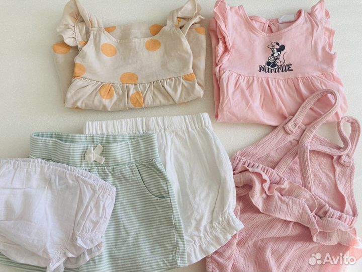 Вещи пакетом (штучно) 80 86 на девочку