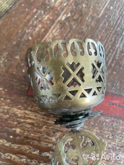 Лампада из латуни