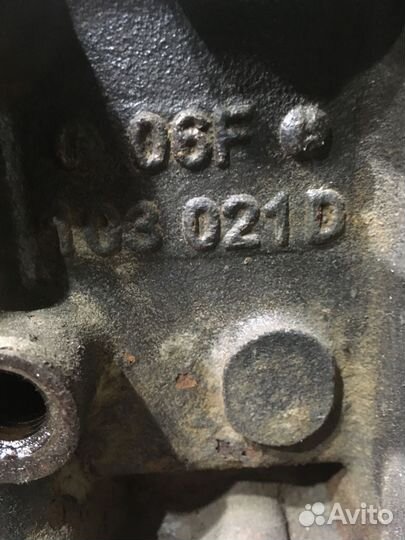 Блок двигателя Фольксваген пассат Б6 2.0 Турбо