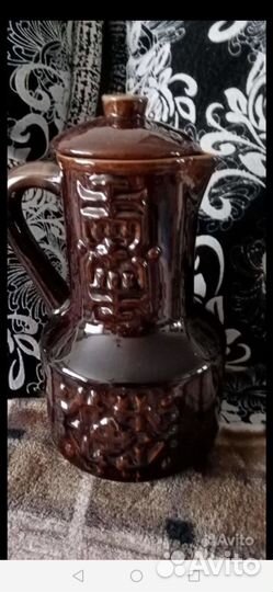 Кувшин + 2 кружки керамический