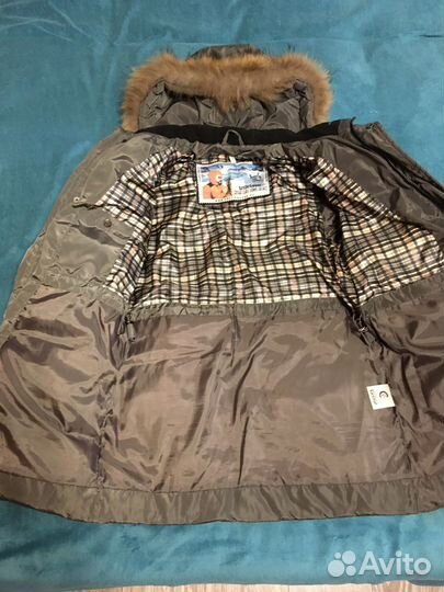 Куртка зимняя для мальчика рост 164