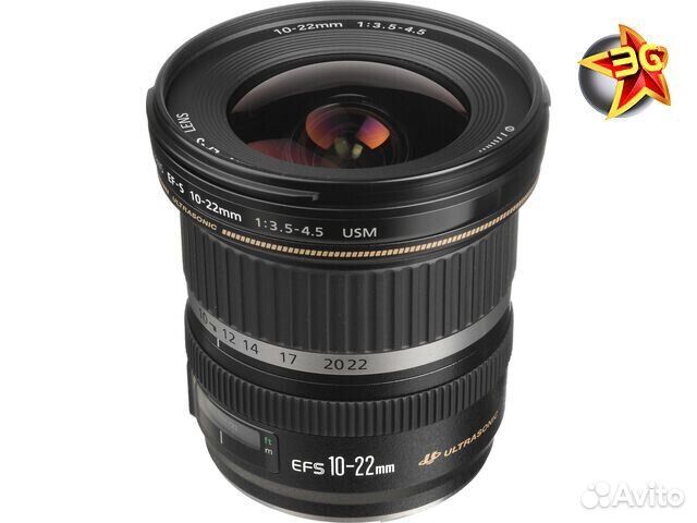 Объектив Canon EF-S 10-22mm f/3.5-4.5 USM