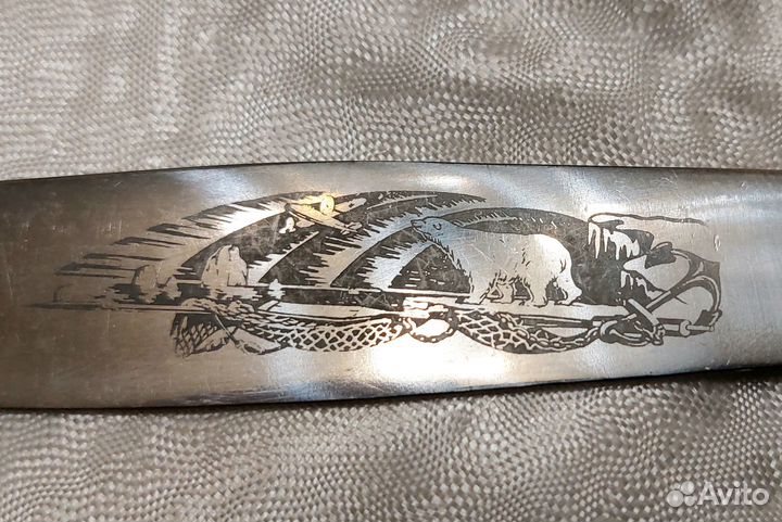 Столовые приборы СССР. С красивым травлением