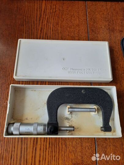 Мирокметр мк 50-75 мм СССР