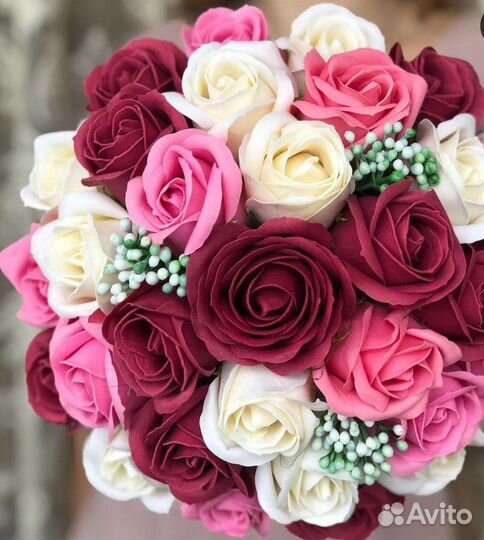 Букеты из мыла