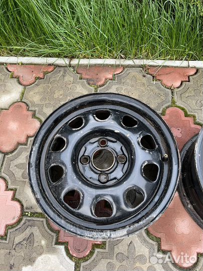 Диски штампованные р14 4 100 audi