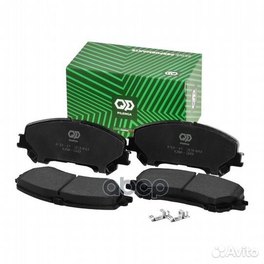 Колодки тормозные передние R-kadjar X-trail 13