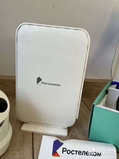 Оптический интернет терминал ростелеком + камера