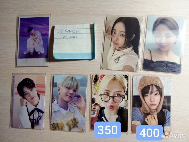 Официальные карты kpop