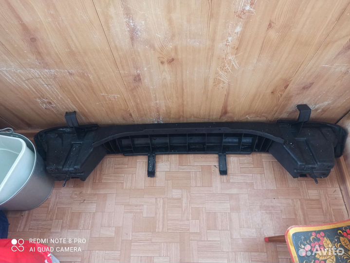 Усилитель заднего бампера Шевроле Авео Т250 седан