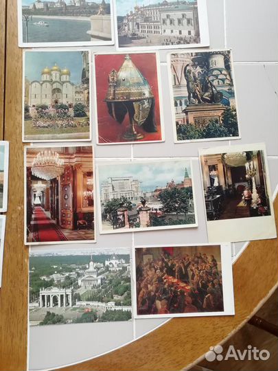 Набор открыток СССР, Открытки о Москве