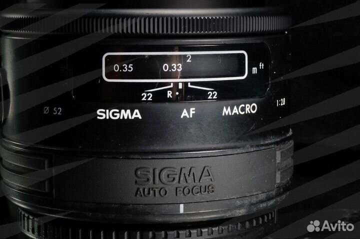 Sigma AF 90mm 2.8 macro / 2235