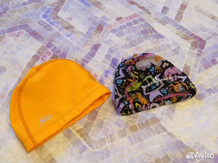 Шапочки для бассейна детские