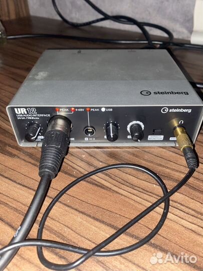 Внешняя звуковая карта Steinberg UR12