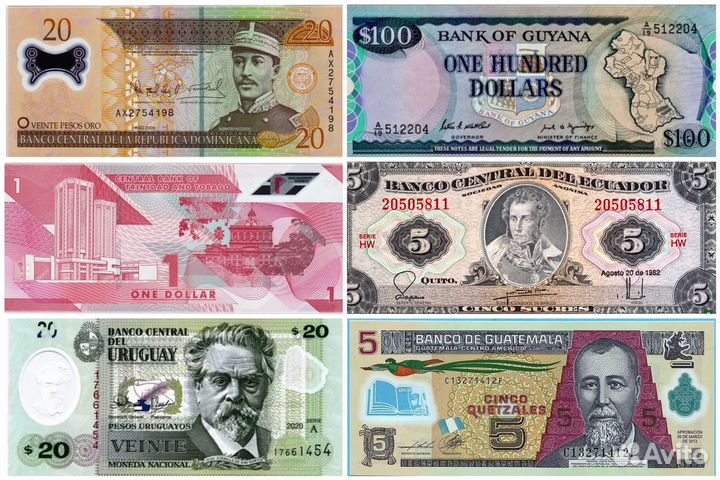 Банкнты Америки