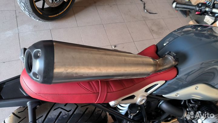 Глушитель Zard сток BMW r nine t