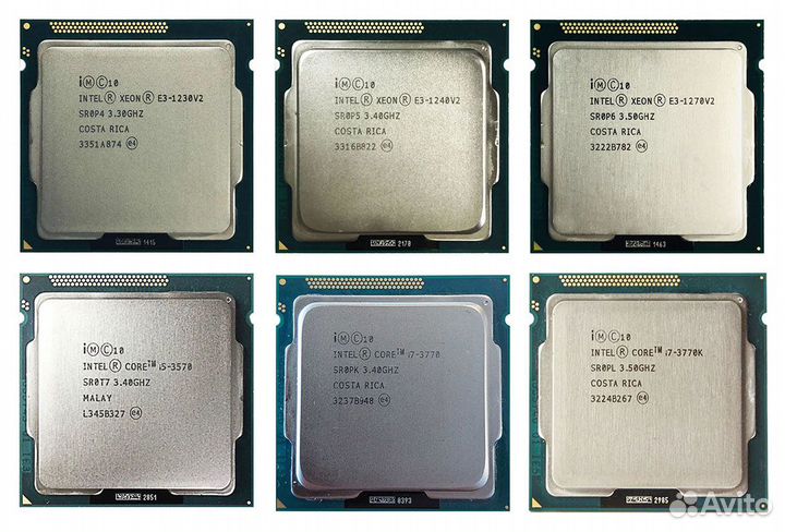 Топовые процессоры LGA 1155