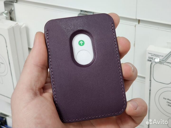 Кардхолдер Leather Wallet Magsafe для iPhone
