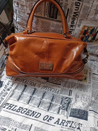 Сумка кожаная