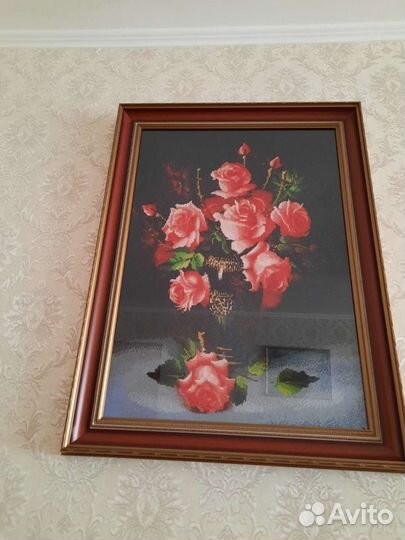 Картина вышитая крестом