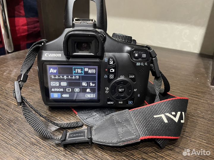 Зеркальный фотоаппарат canon eos 1100d