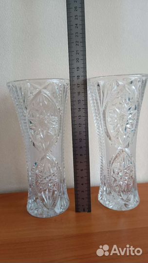 Хрустальная ваза