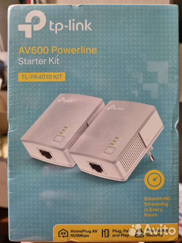 Адаптер Powerline TP-link TL-PA4010 KIT