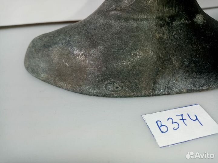 Статуэтка. Бюст. Есенин. Силумин. СССР