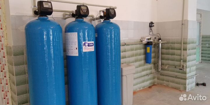 Очистка воды от железа 5м3/ч F75A