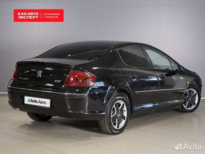 Peugeot 407 2.0 МТ, 2007, 311 565 км