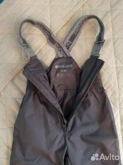 Брюки на лямках Crockid рост 92-98