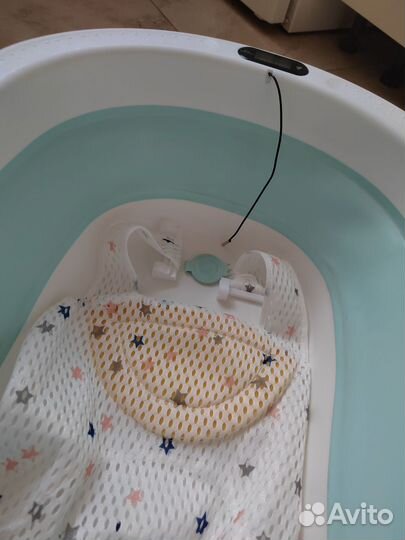 Ванночка для купания складная с термометром
