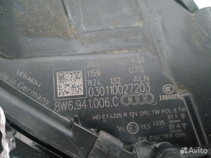 Фара audi а5 8w ксенон