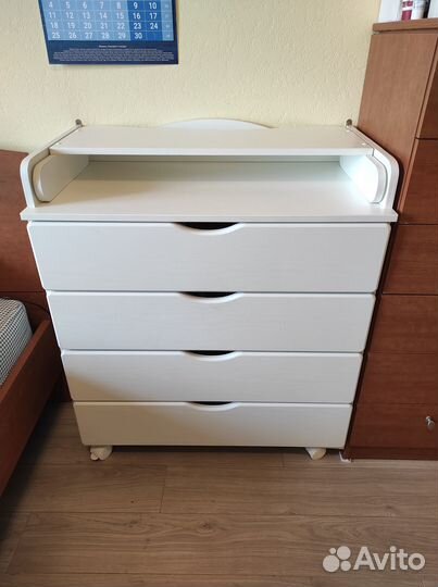 Комод детский с пеленальным столиком