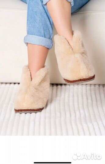 Чуни из овчини