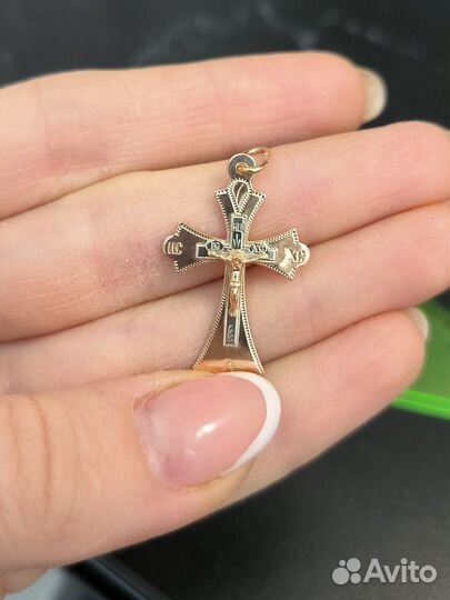 Золотой крест 585