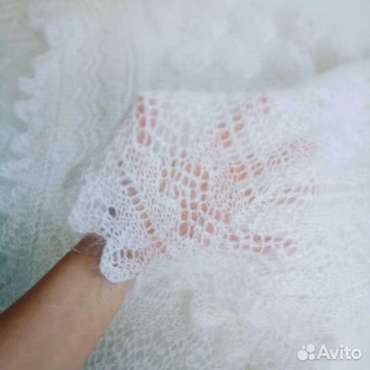 Шаль, платок из козьего пуха