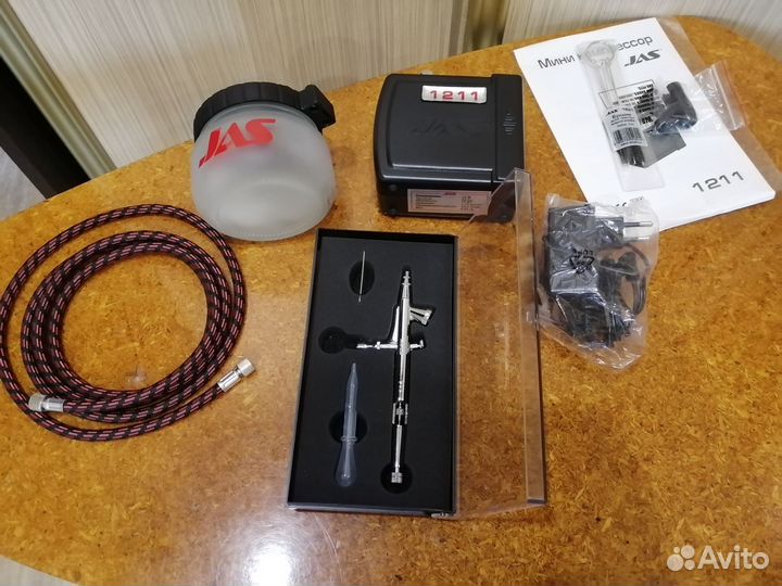 Аэрограф с компрессором jas