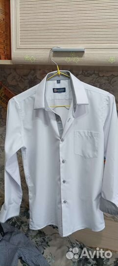 Рубашка белая на мальчика