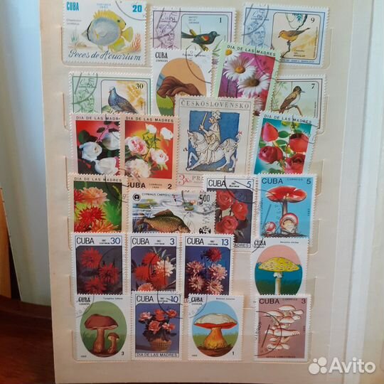 Альбом с почтовыми марками