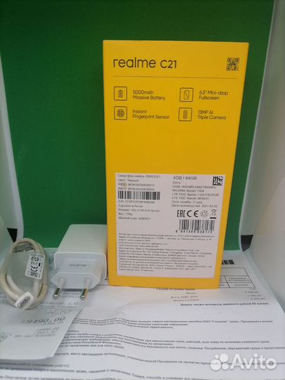 realme C21, 4/64 ГБ