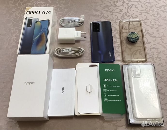 Oppo A74, 4/128 гб