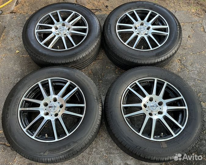 Колеса r16 5/114.3 nissan renault и тд лето