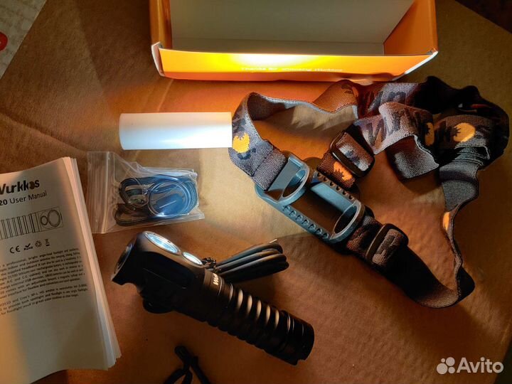 Фонарь Налобный Wurkkos HD20 5000mAh HD15 3000mAh