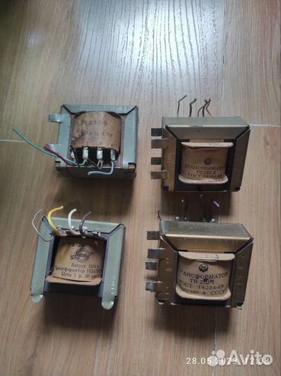Трансформаторы от советской аппаратуры