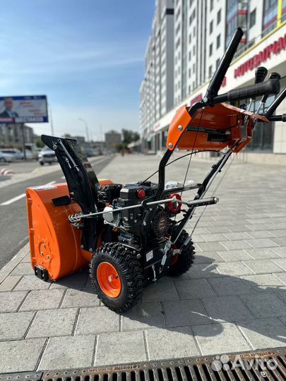 Снегоуборщик gаrdenpro 6,5 лс руч+электро старт