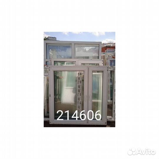 Пластиковые окна Б/У 1380(В) Х 1350(Ш)